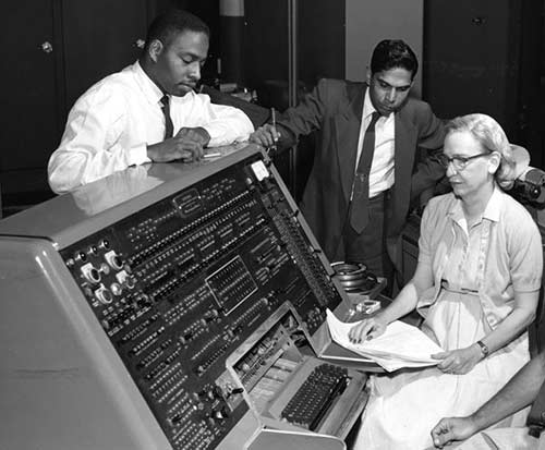 Grace Hopper et l’UNIVAC vers 1960